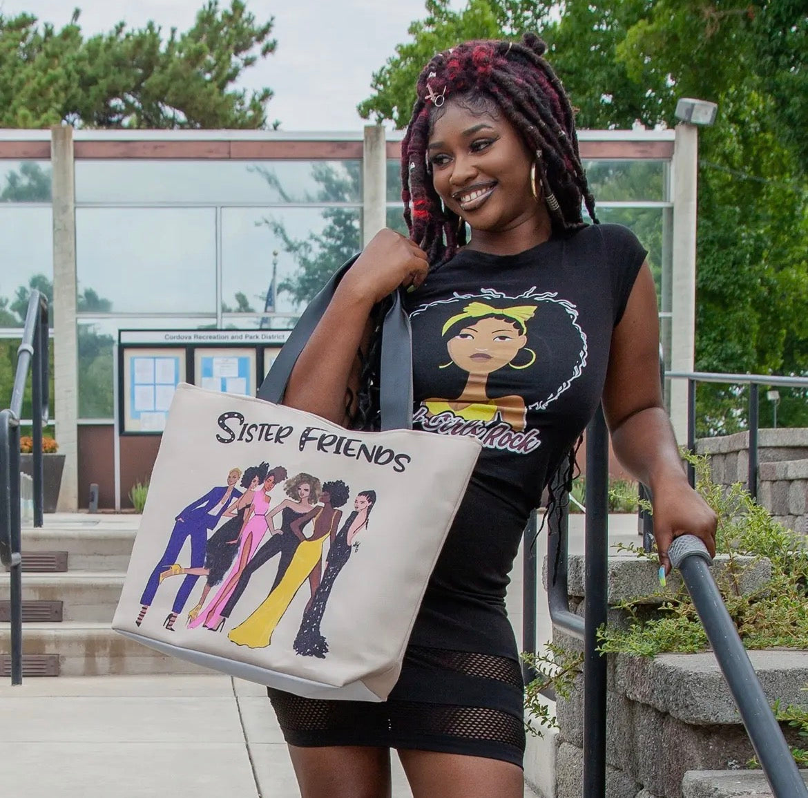 Tote Bag - Canvas - Sister Friends