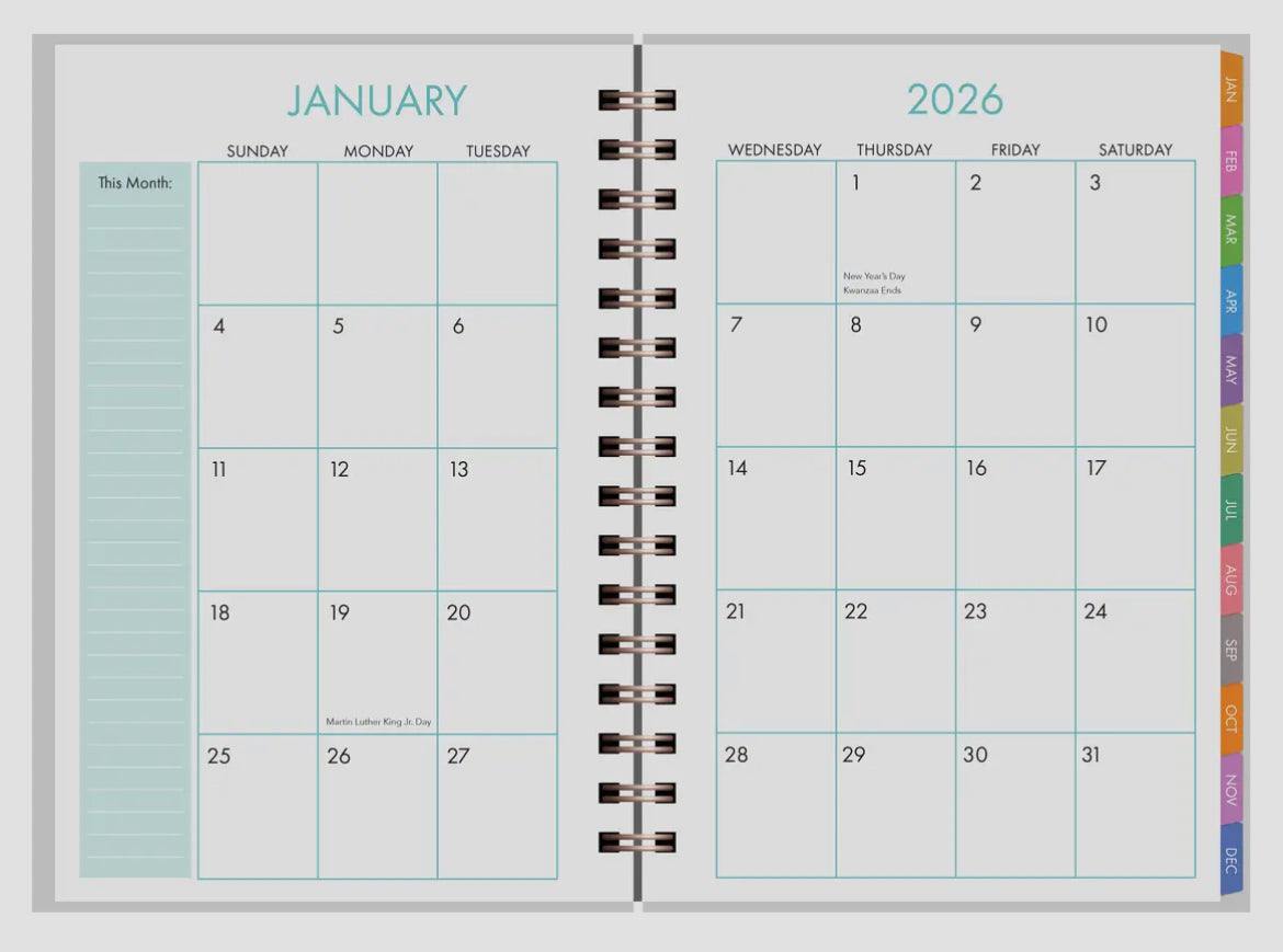 SET - 2026 Wall Calendar & Planner, Sister Friends