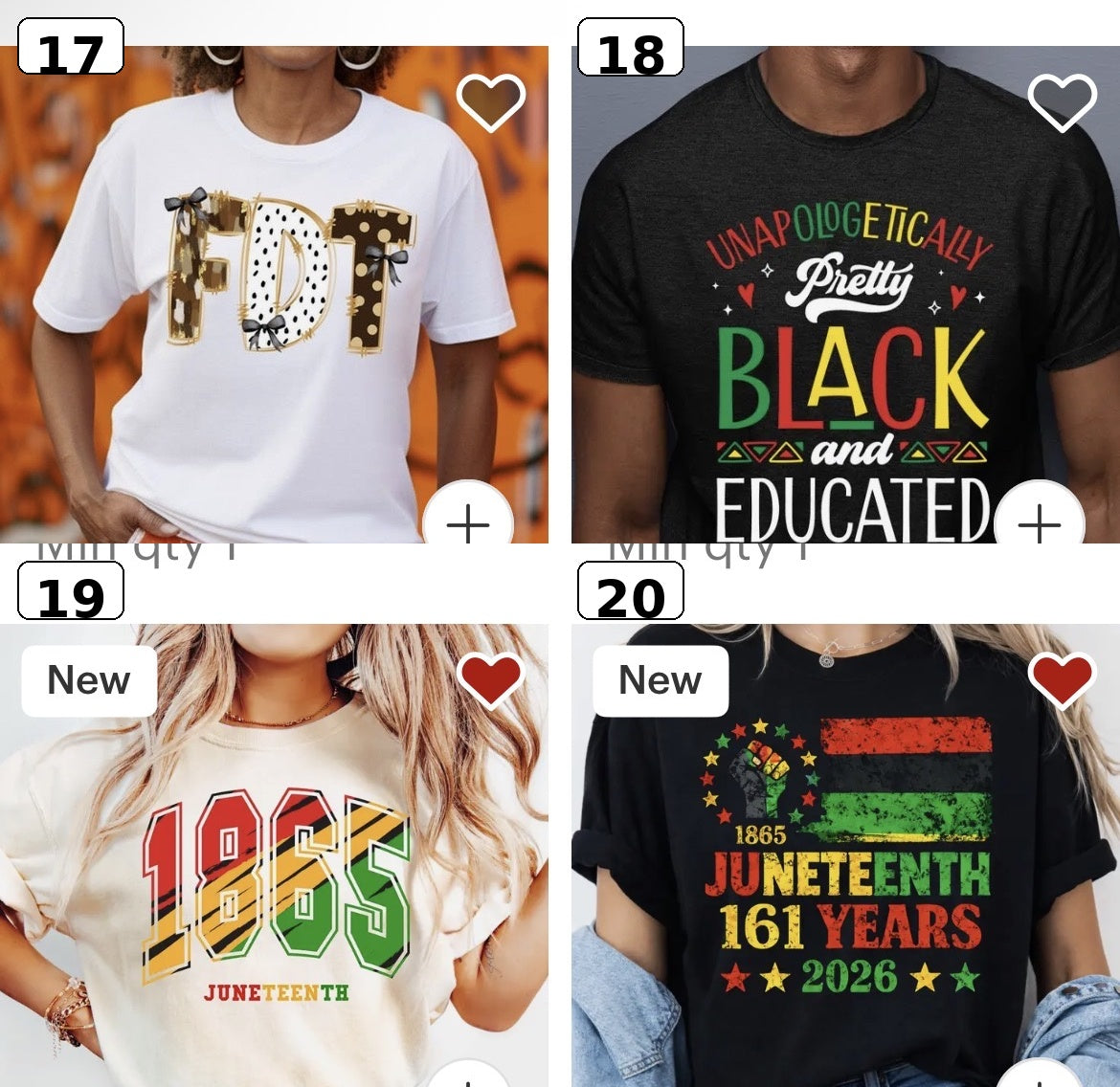 Juneteenth Tshirts - Group 1 of 3