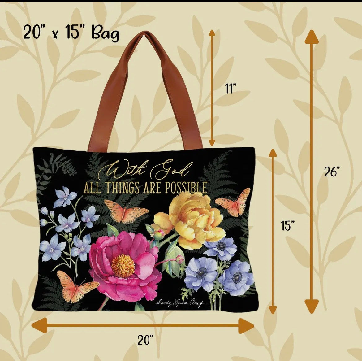 Tote Bag (only) - All Things Possible