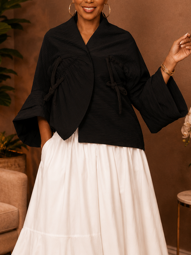 Asymmetric Couture Top