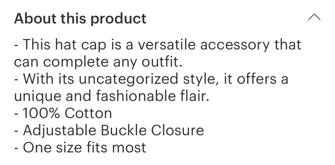 Cap - BCA0329 - Faith