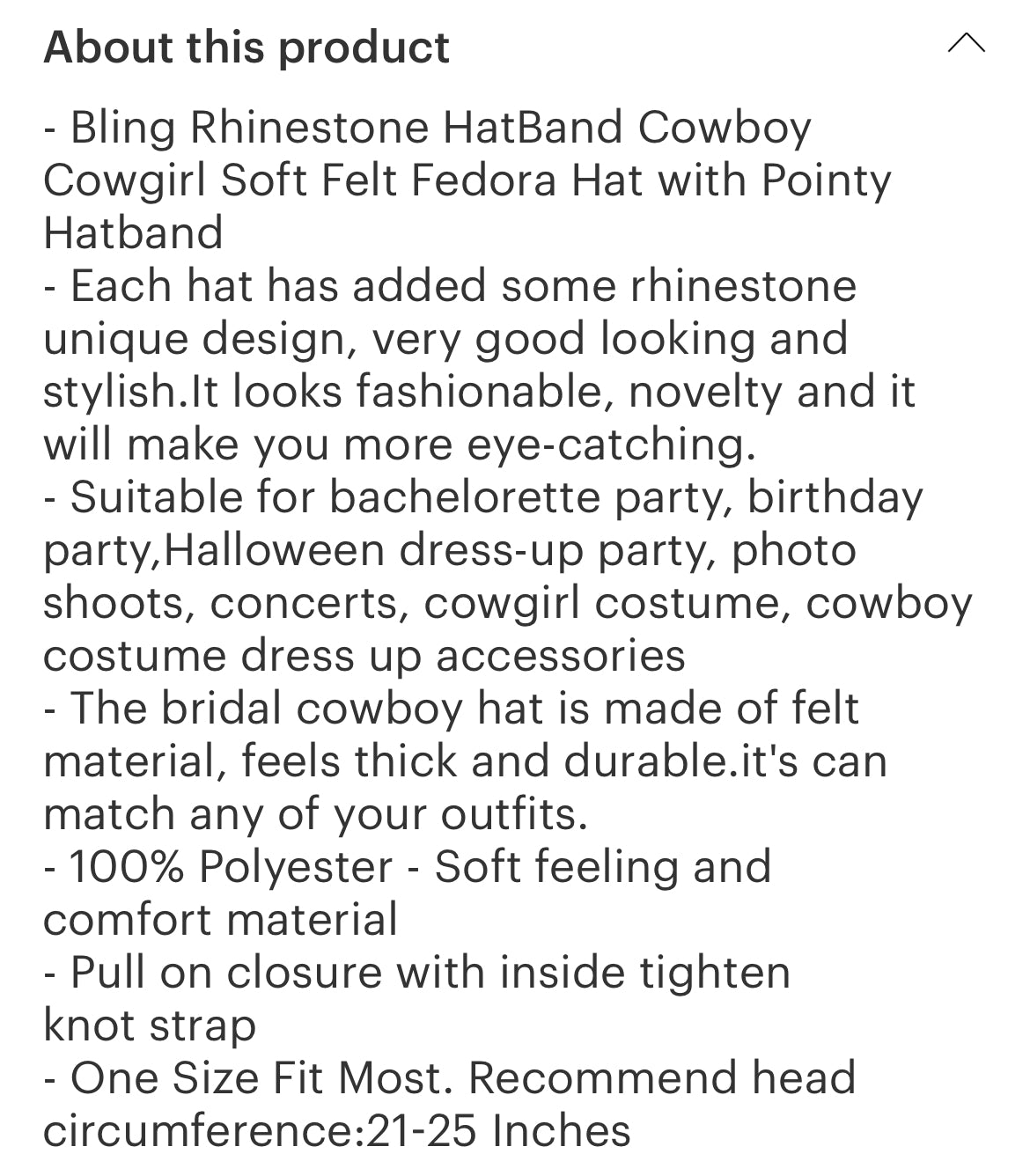 Western Hat - Basic0680