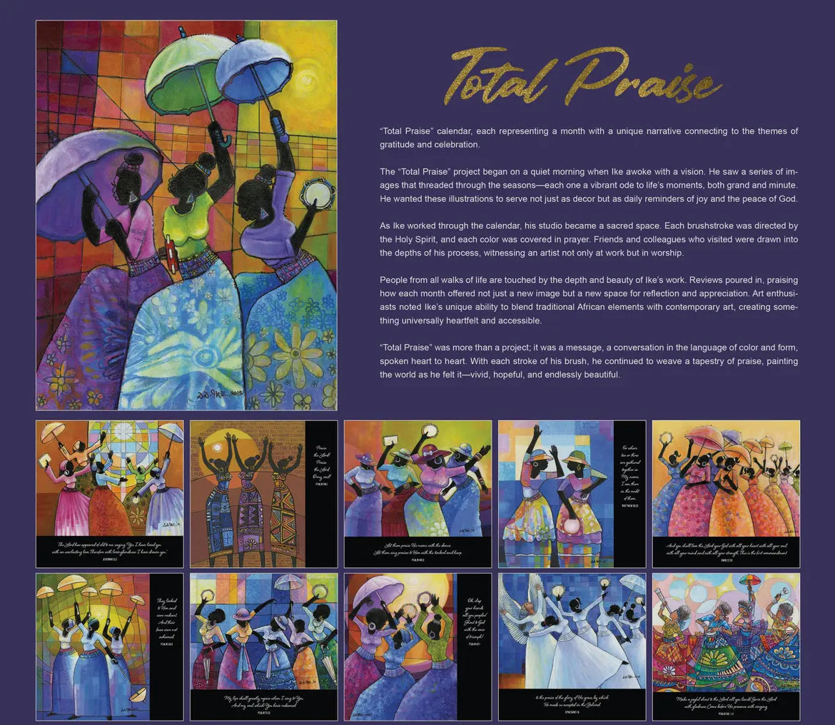 2025 Calendar - Total Praise