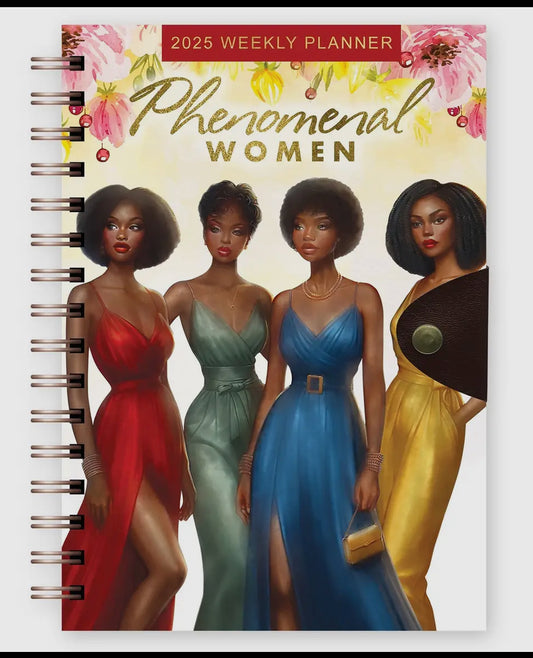 2025 Planner - Phenomenal Woman - African American inspired