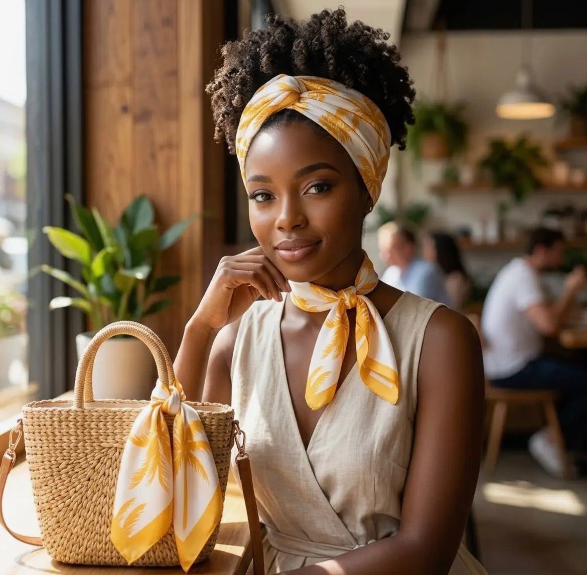 Silky Square Scarf (Set of 3)