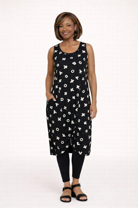XOXO Sleeveless Dress w/mini XO’s