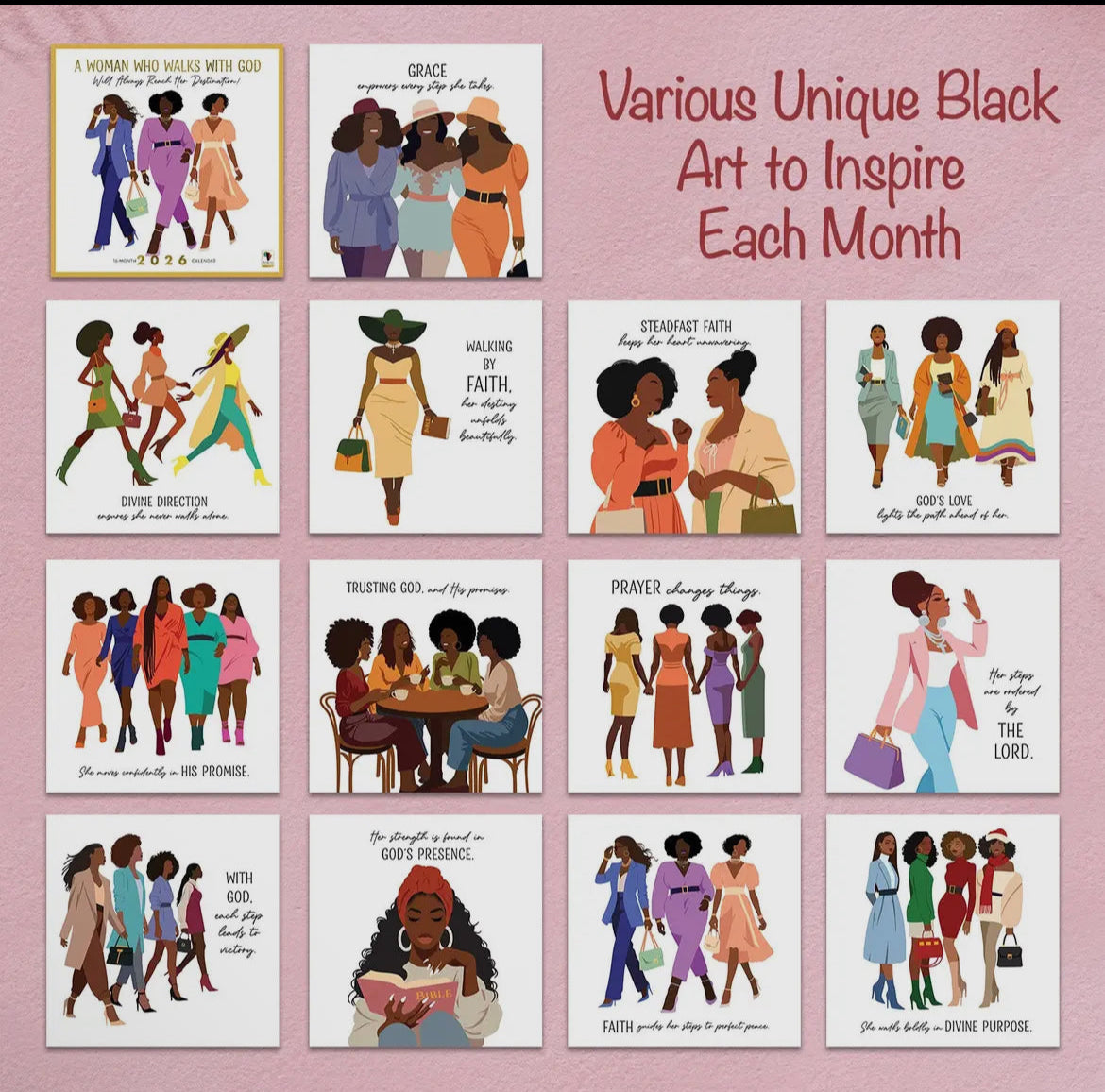 SET - 2026 Wall Calendar & Planner,