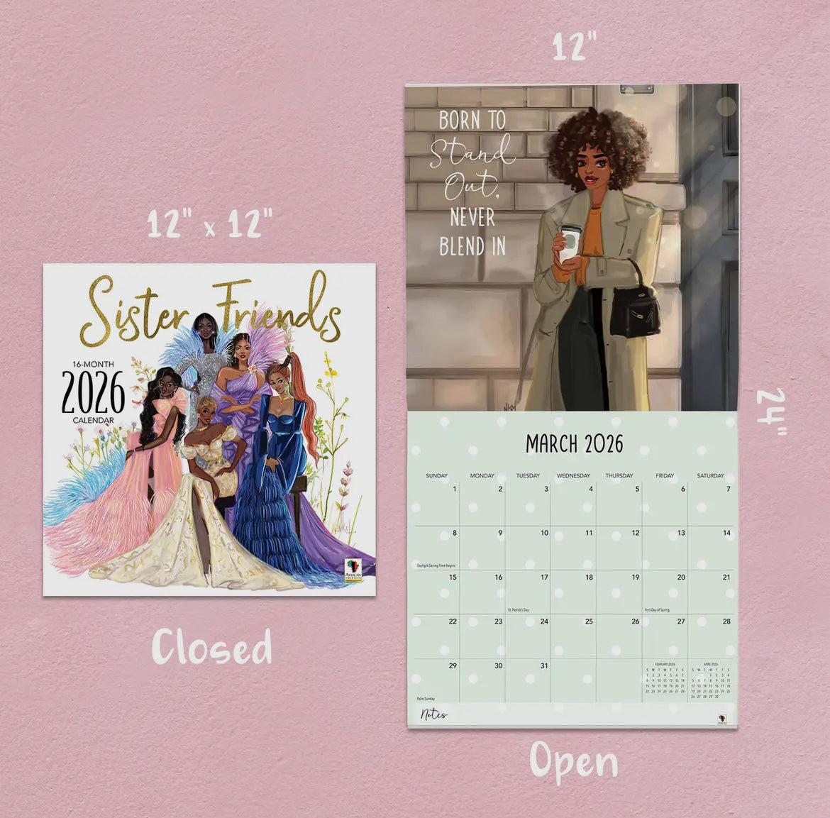 2026 Calendar - Sister Friends