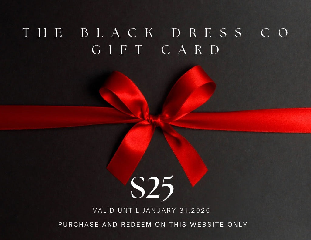 Holiday Gift Card - The Black Dress Co