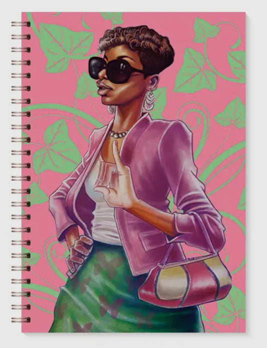 Journal - Pink & Green