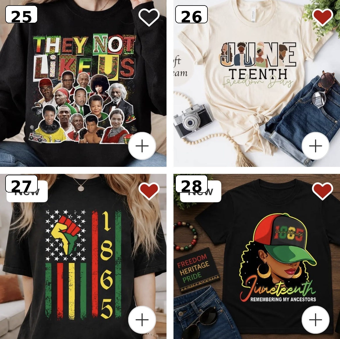 Juneteenth Tshirts - Group 2 of 3