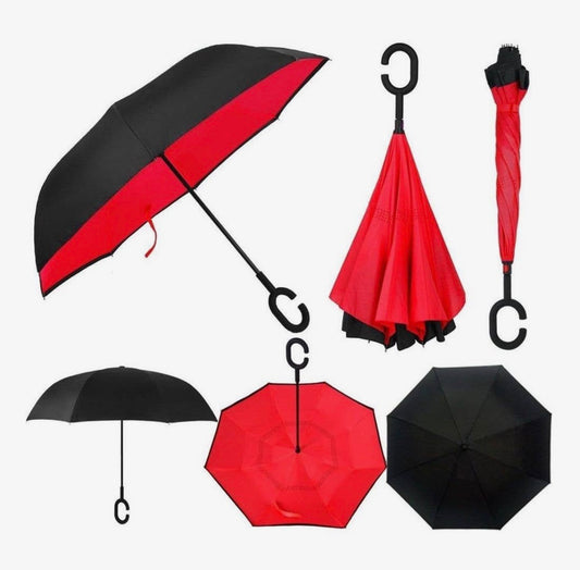 Reverse Umbrella, stand up to dry