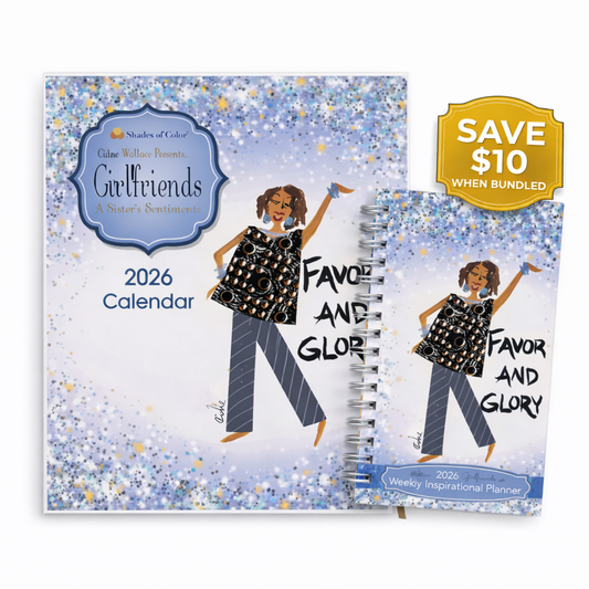 SET - 2026 Wall Street Calendar & Weekly Planner, Favor