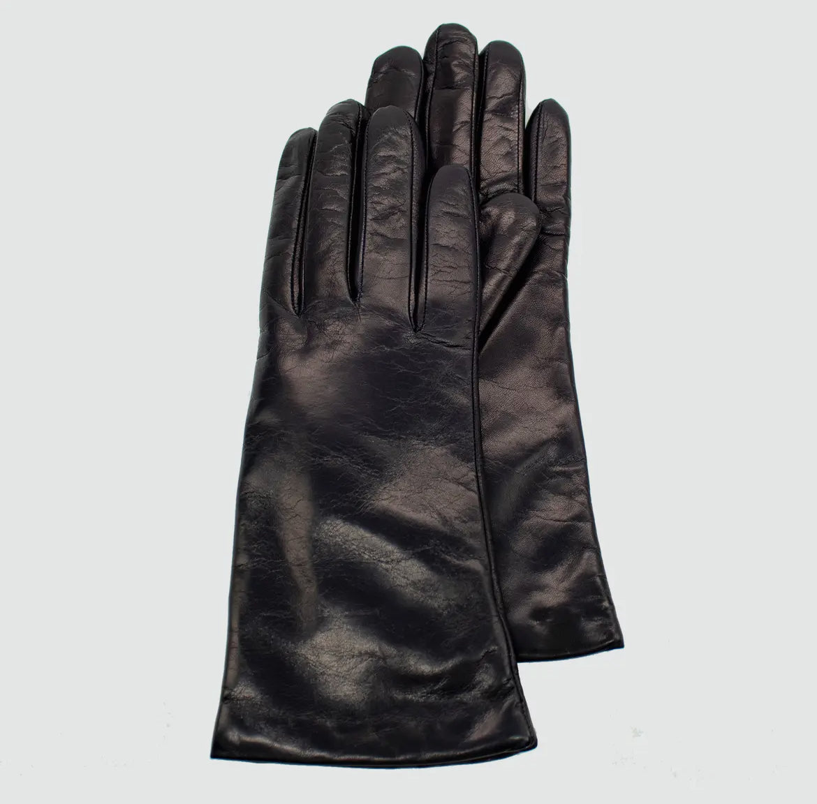 Leather Gloves w/Cashnere Lining - 9” Long