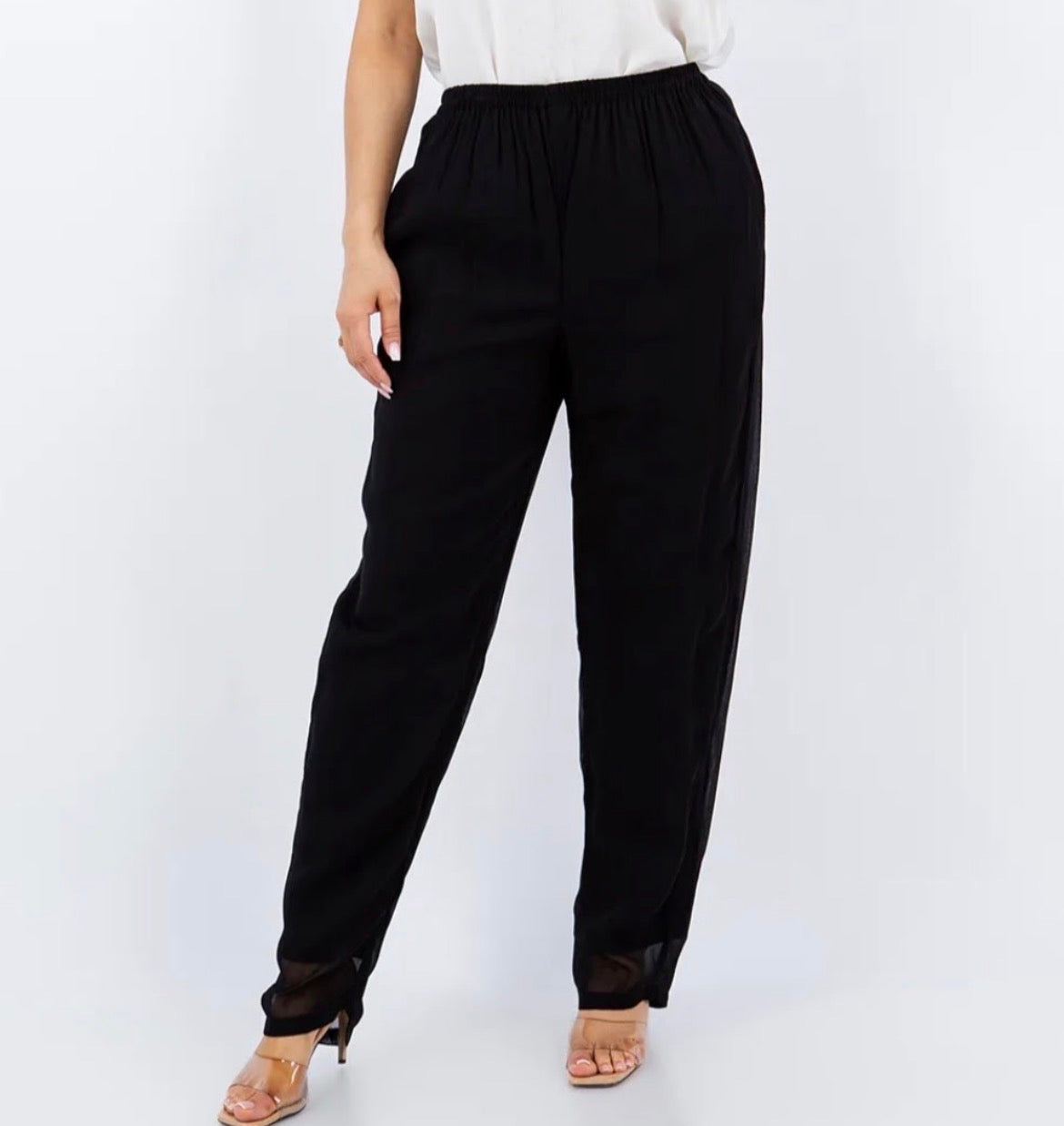 Basics - Pant, Double Layer Chiffon