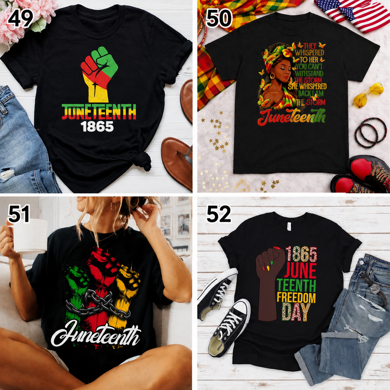 Juneteenth Tshirts - Group 3 of 3