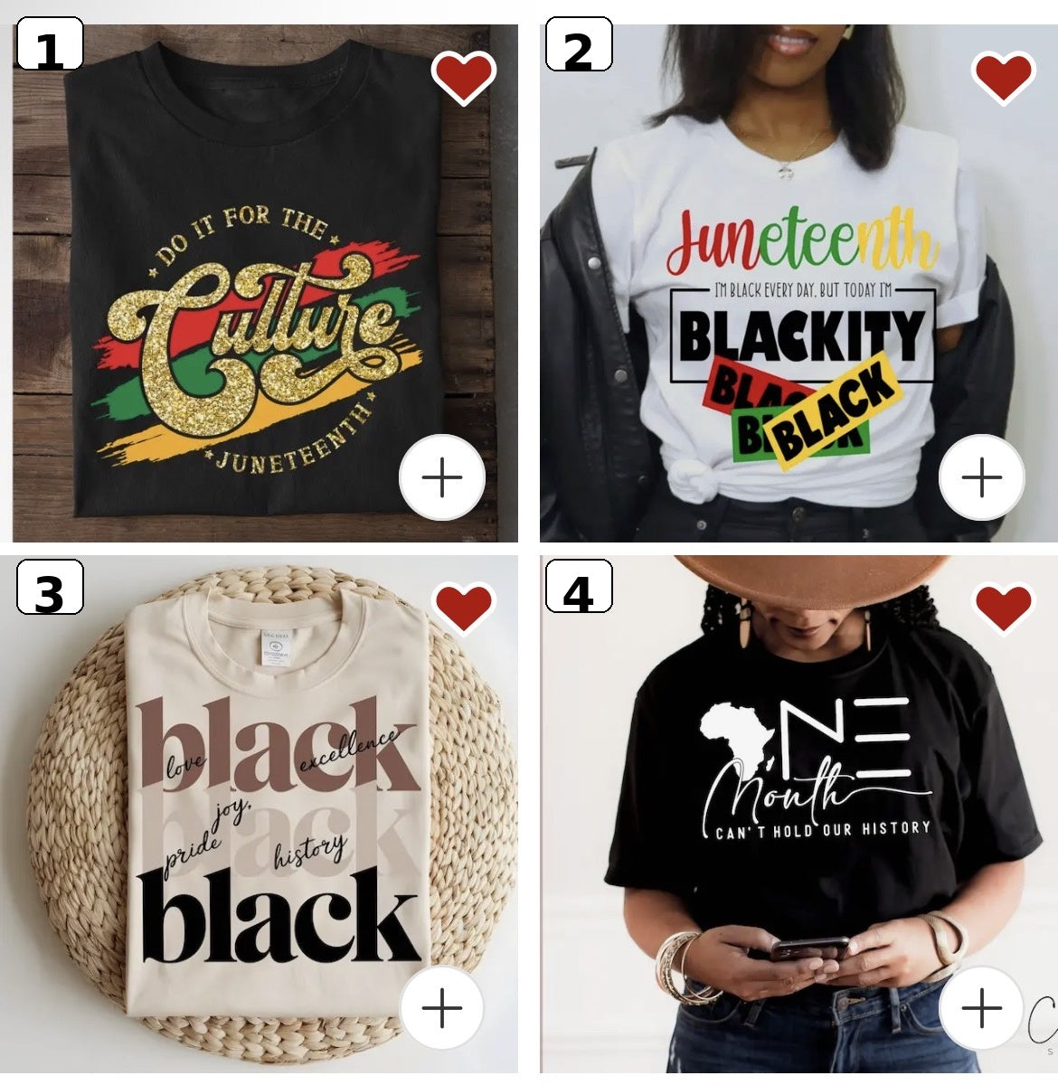 Juneteenth Tshirts - Group 1 of 3