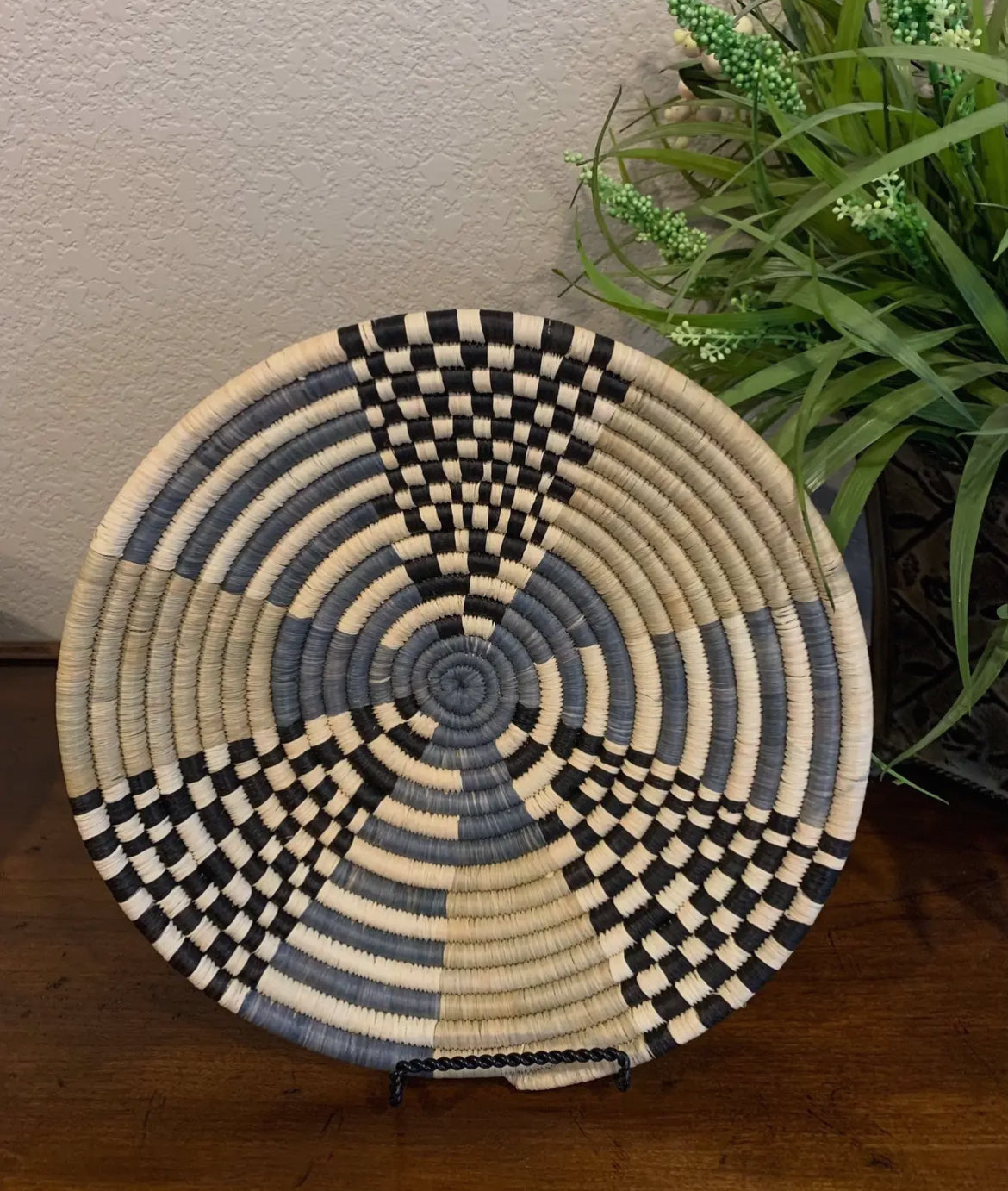 Basket Weave - Black/Cream & Gray/Cream