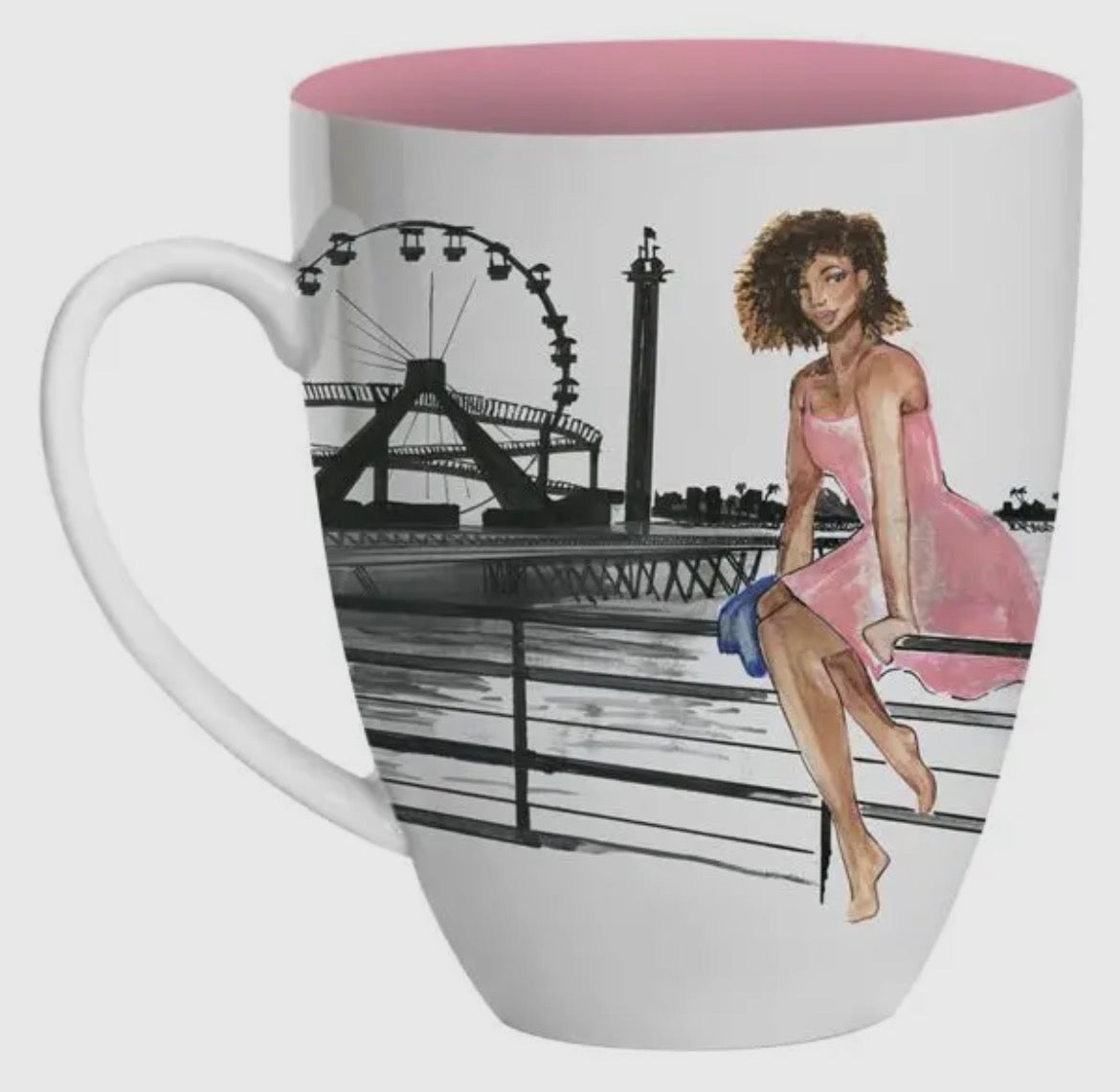 Tote Bag and Mug SET - Crowned in Curls