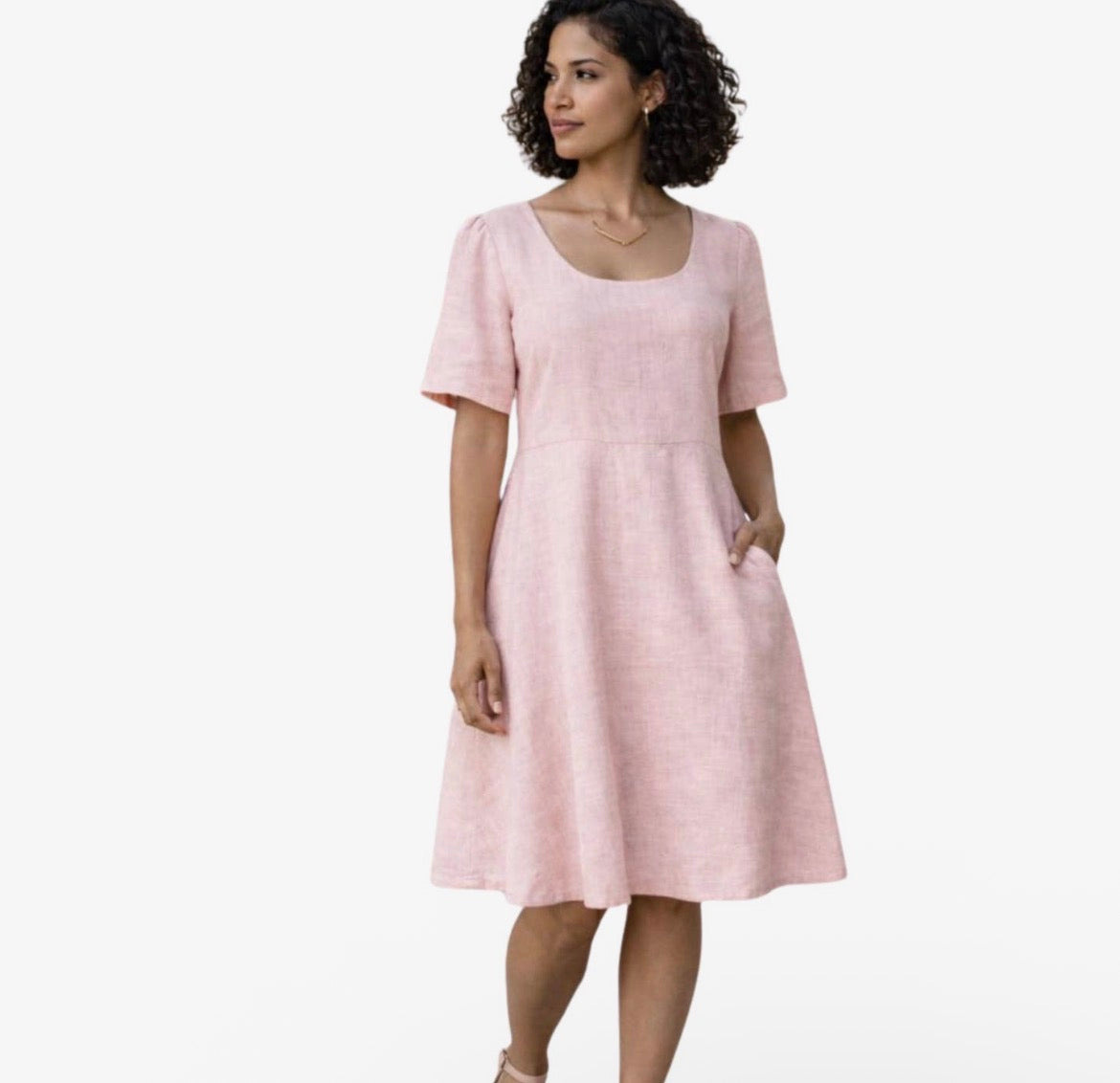 Linen Aline Dress