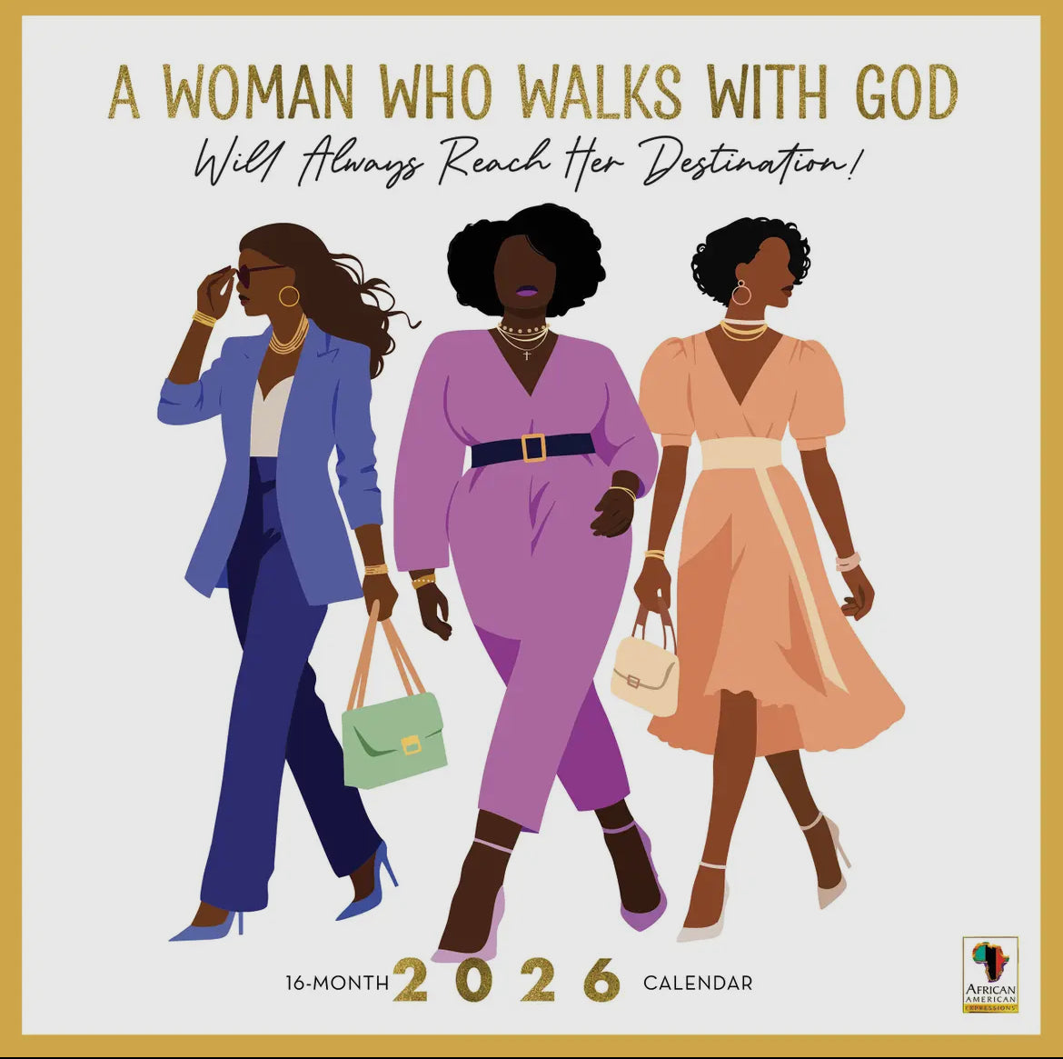 2026 Calendar - A Woman Who Walks by Faith