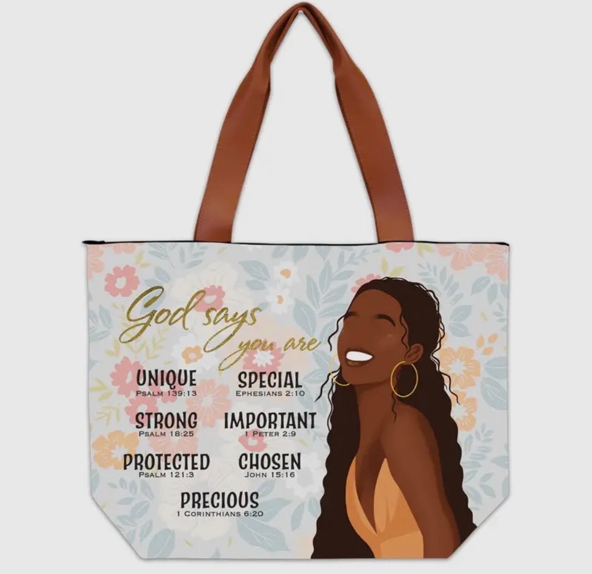 Tote Bag (only) - Canvas - God Says