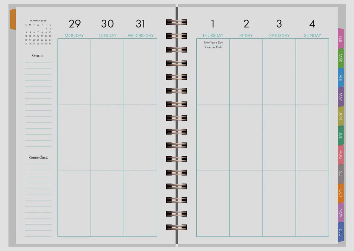 SET - 2026 Wall Calendar & Planner, Sister Friends