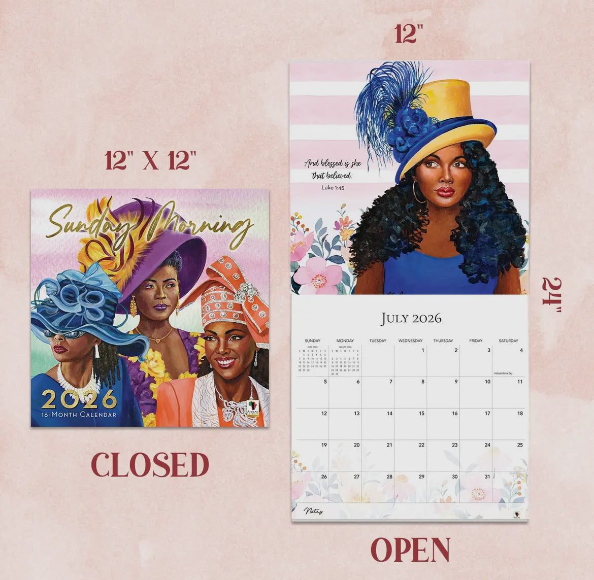 2026 Calendar - Slavery to White House