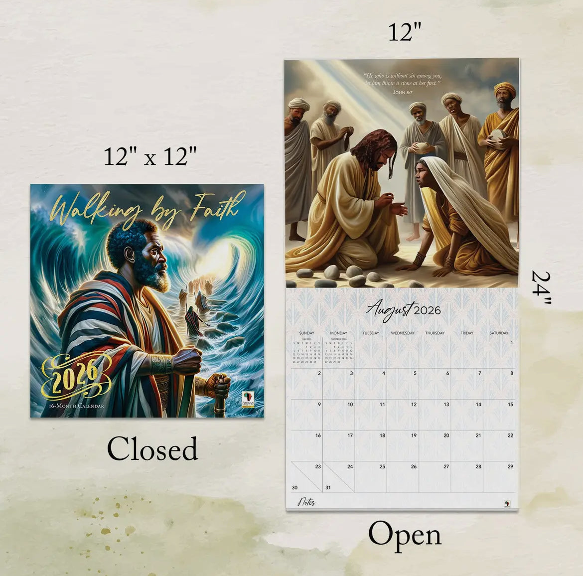 2026 Calendar - Walking by Faith