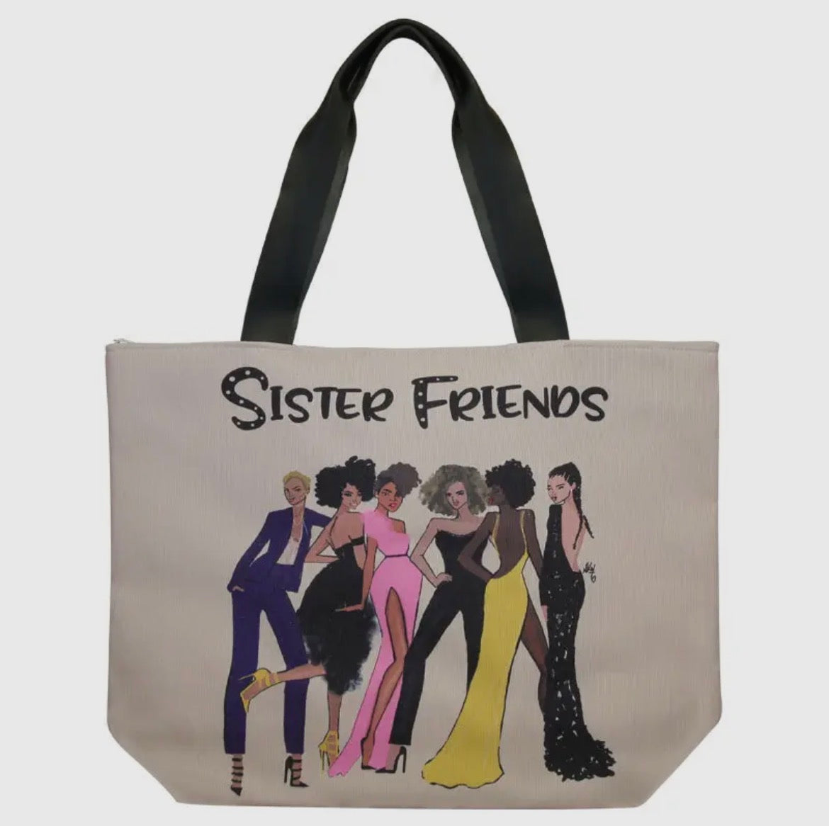 Tote Bag - Canvas - Sister Friends