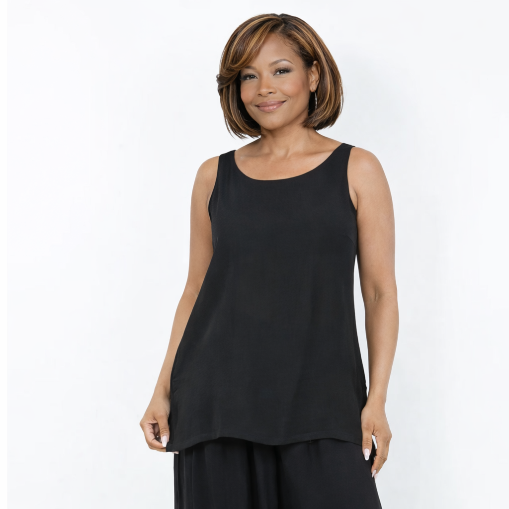 Basics - Tunic Tank Top, Chiffon