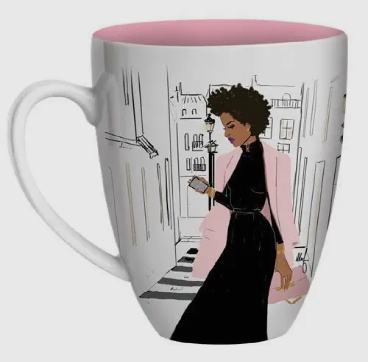 Tote Bag and Mug SET - Canvas - Wake, Dress, Show