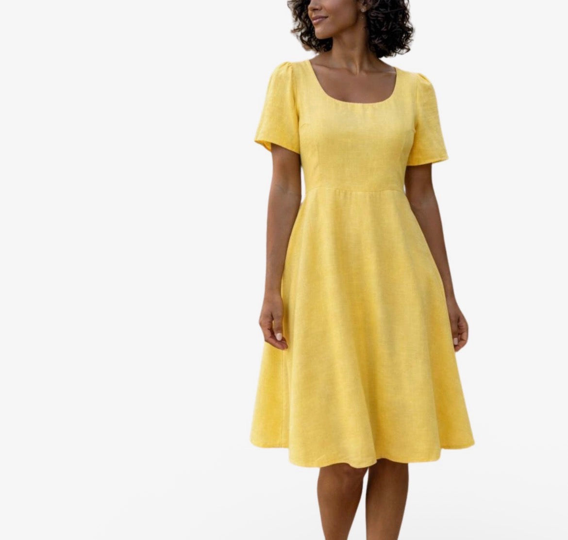 Linen Aline Dress