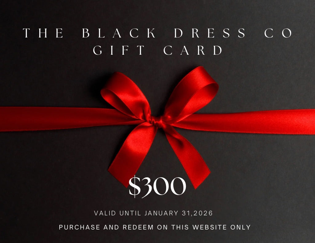 Holiday Gift Card - The Black Dress Co