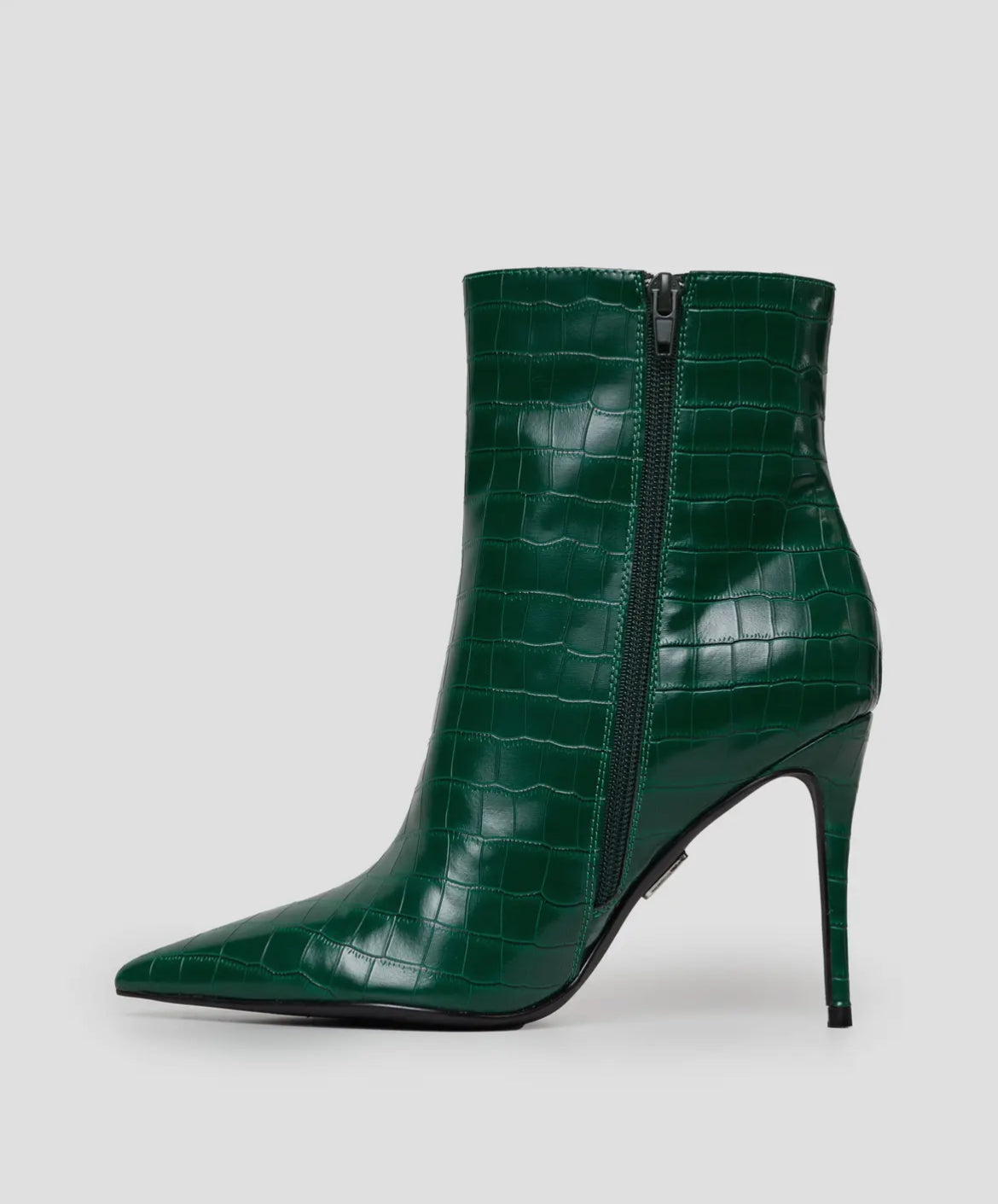 Vegan Croc Print Shoe Bootie