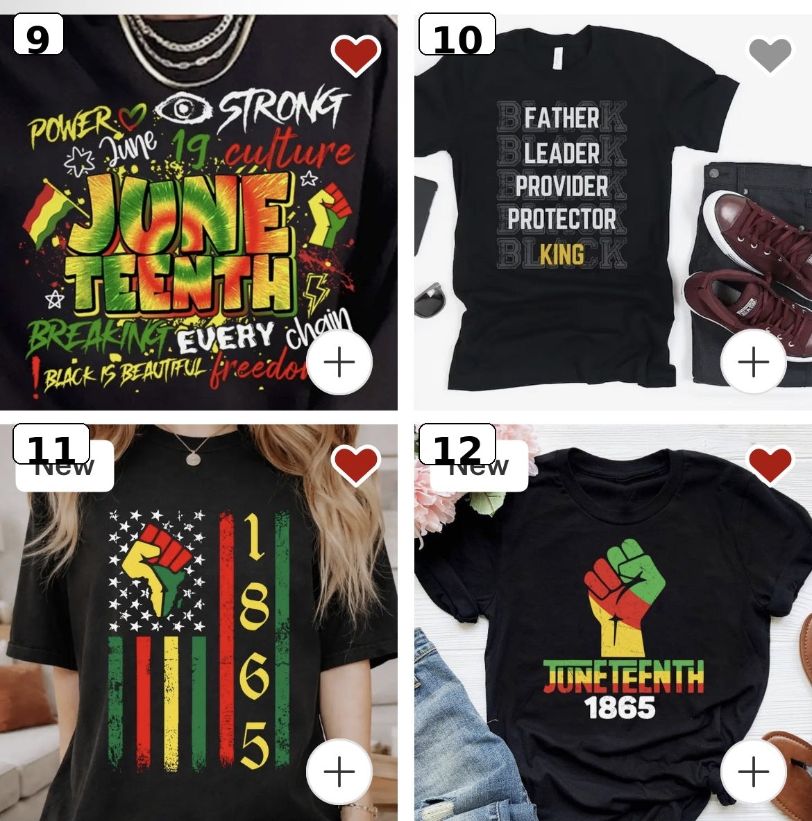 Juneteenth Tshirts - Group 1 of 3