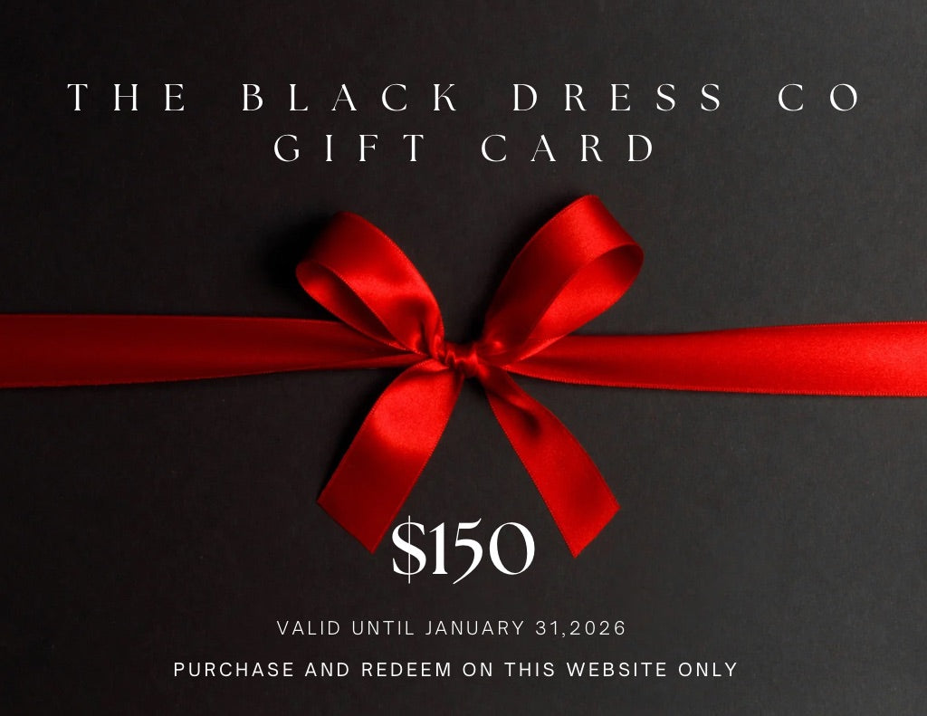 Holiday Gift Card - The Black Dress Co