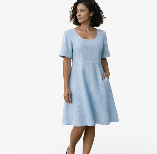 Linen Aline Dress