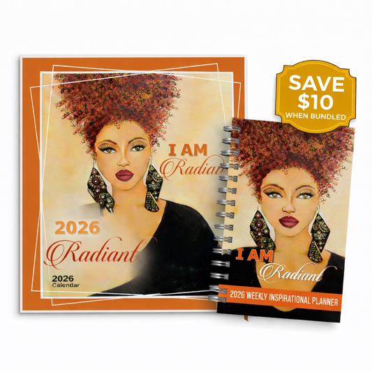 SET - 2026 Wall Street Calendar & Weekly Planner - Radiant