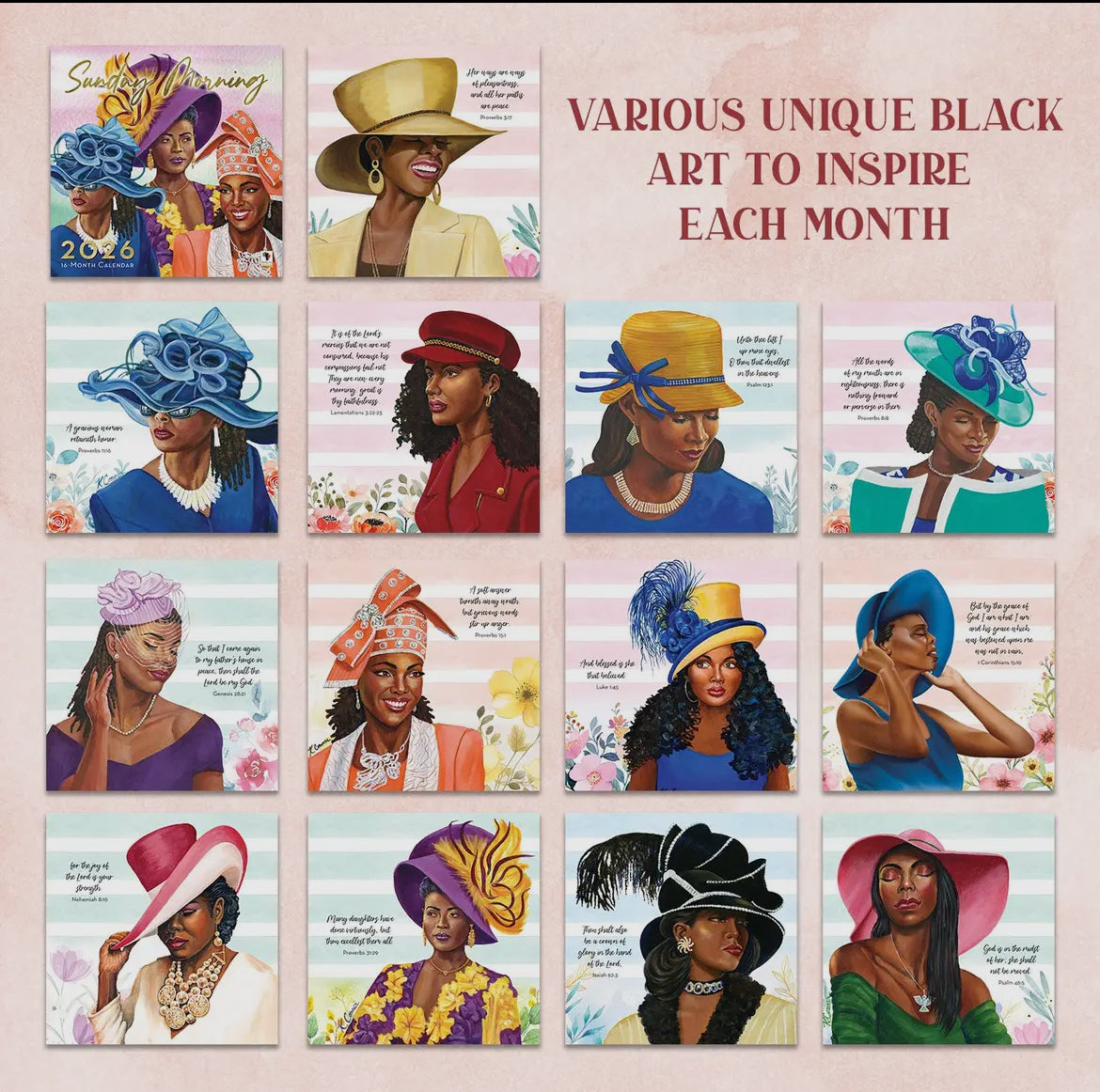 2026 Calendar - Slavery to White House