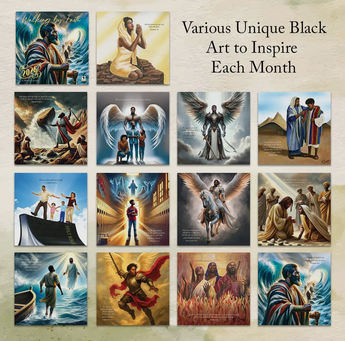 2026 Calendar - Walking by Faith