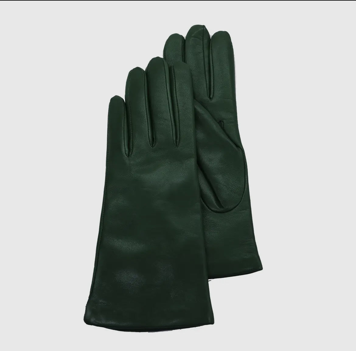 Leather Gloves w/Cashnere Lining - 9” Long