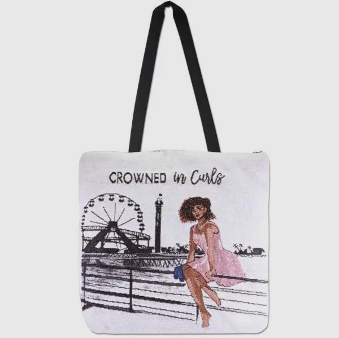 Tote Bag and Mug SET - Crowned in Curls