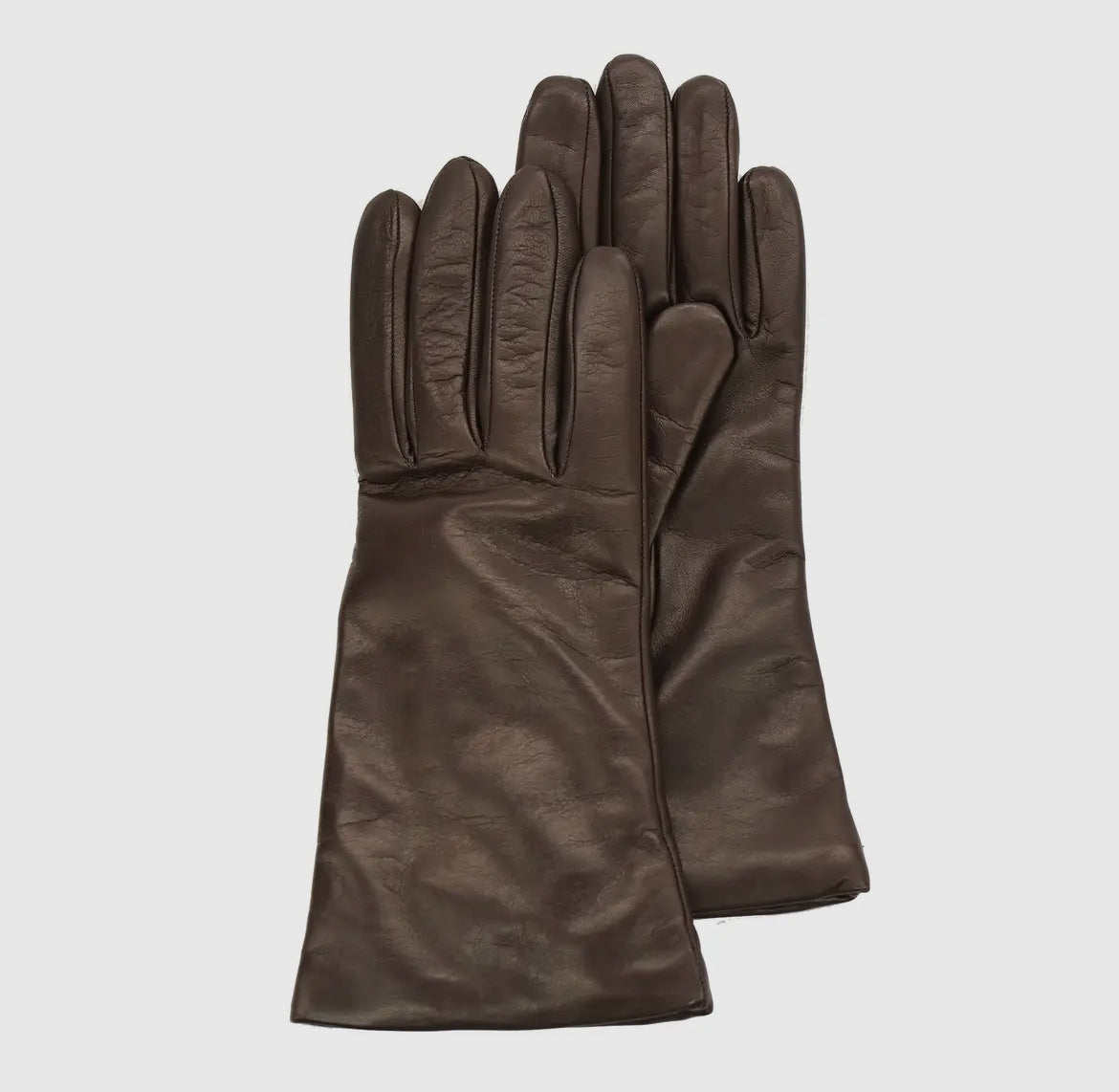 Leather Gloves w/Cashnere Lining - 9” Long