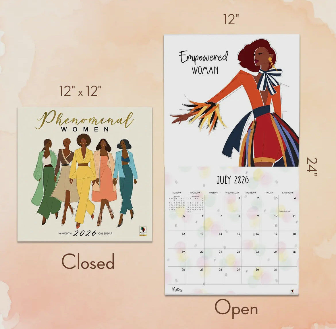 2026 Calendar - Phenomenal Women
