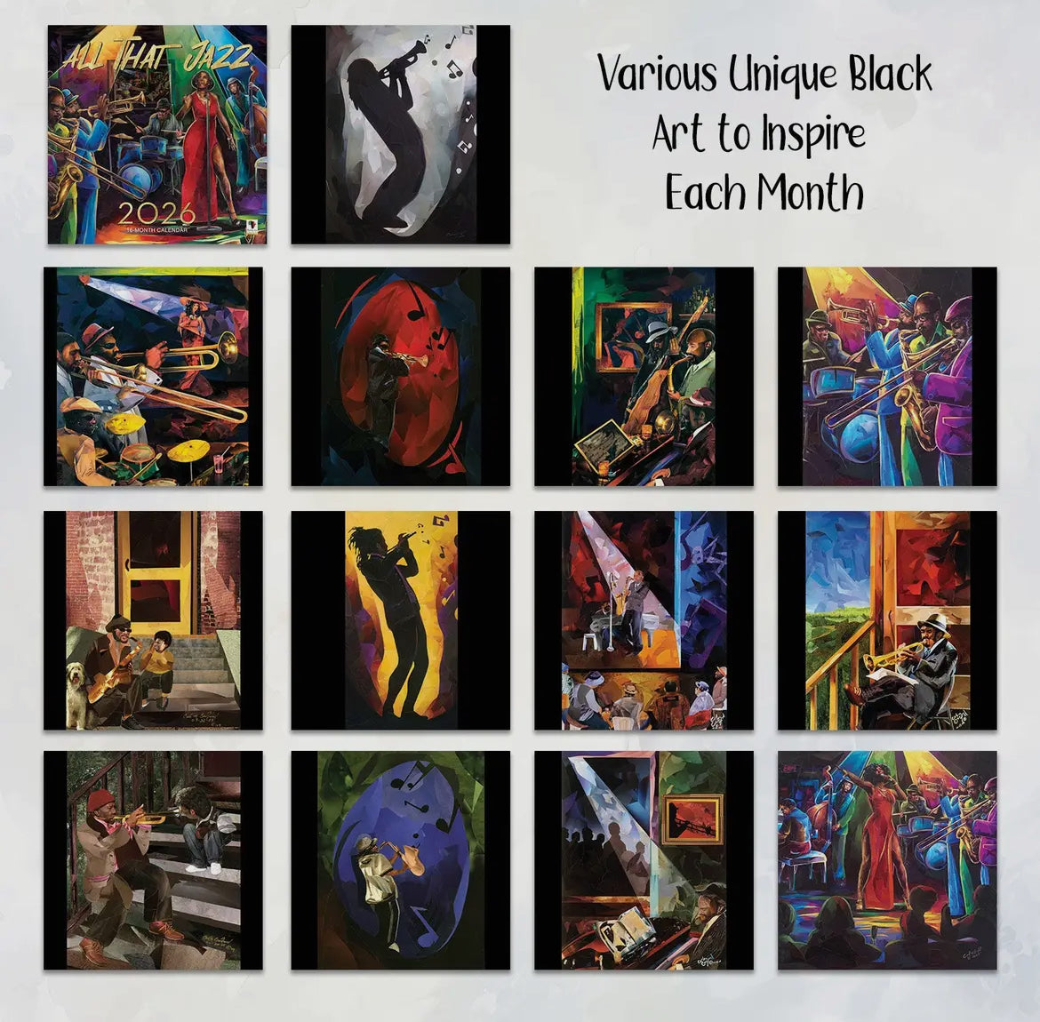 2026 Calendar - All That Jazz