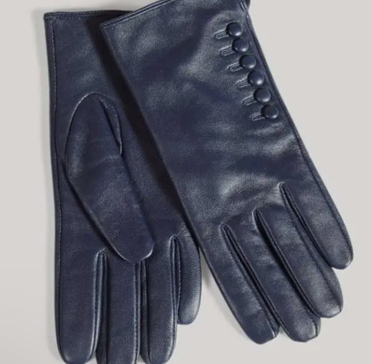 Leather Gloves w/six buttons