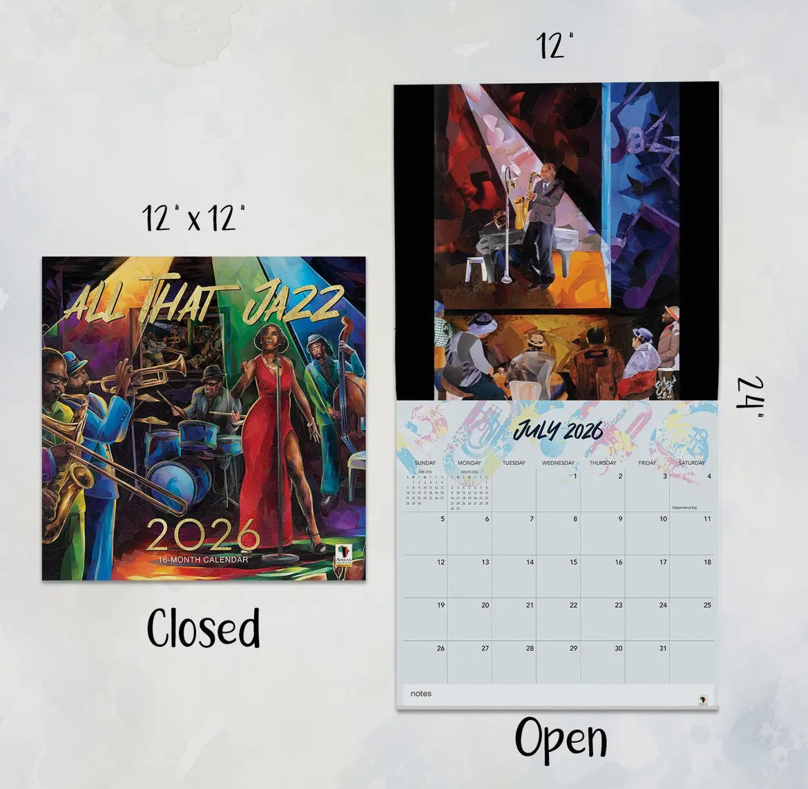 2026 Calendar - All That Jazz