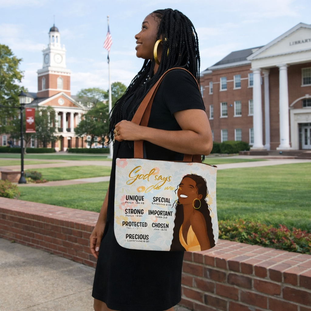 Tote Bag (only) - Canvas - God Says